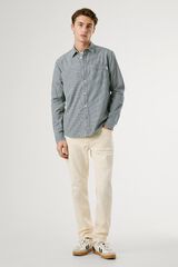 Pepe Jeans Regular Fit Plaid Shirt blue