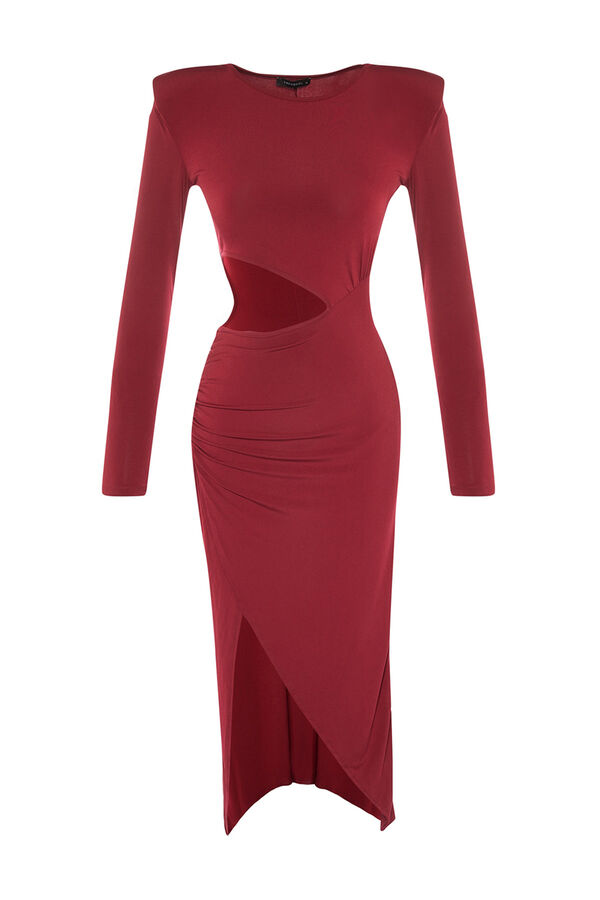 Trendyol Vestido de noite midi  estampado