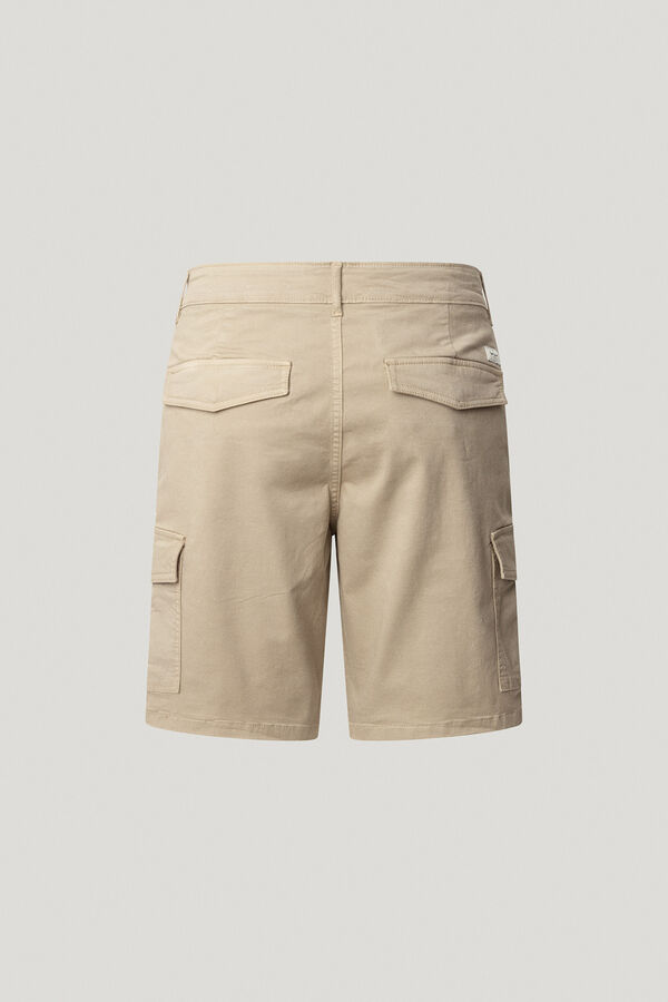 Pepe Jeans Carga Sazonal das Bermudas bege