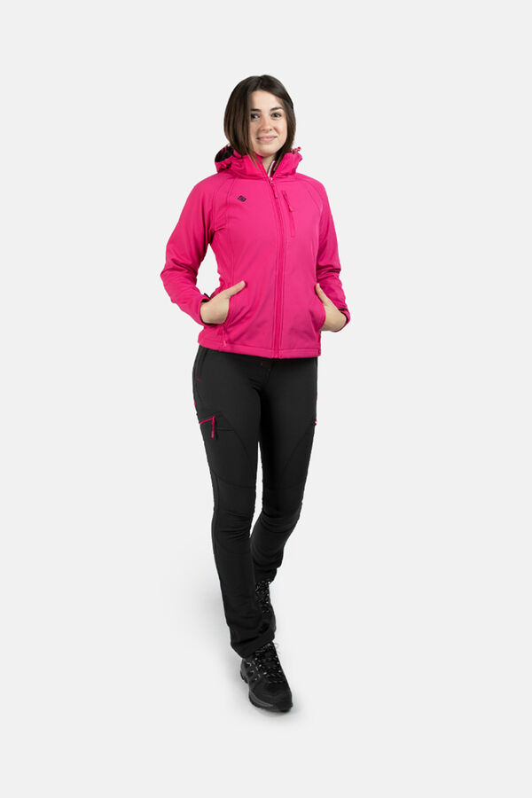 Izas Chaqueta Cortavientos Softshell Haiti fucsia