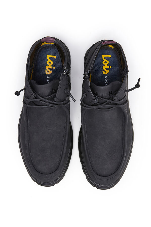Lois Lois men's casual boot black