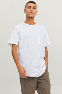 Springfield Camiseta lisa blanco