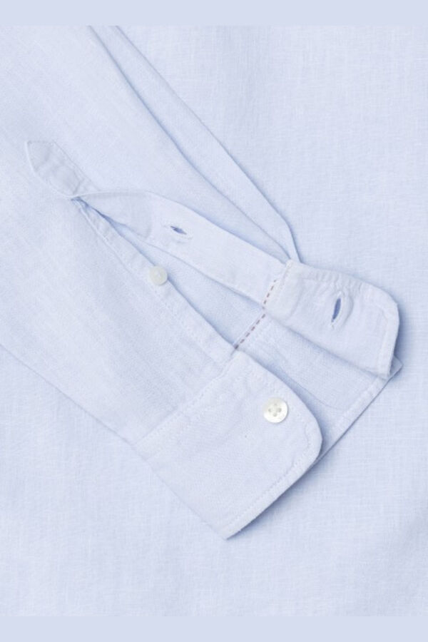 Pepe Jeans Camisa de manga comprida com logo azul