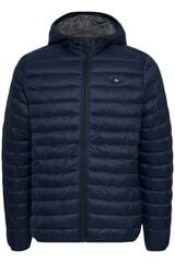 Blend PLUS Jaqueta puffer com capuz azul