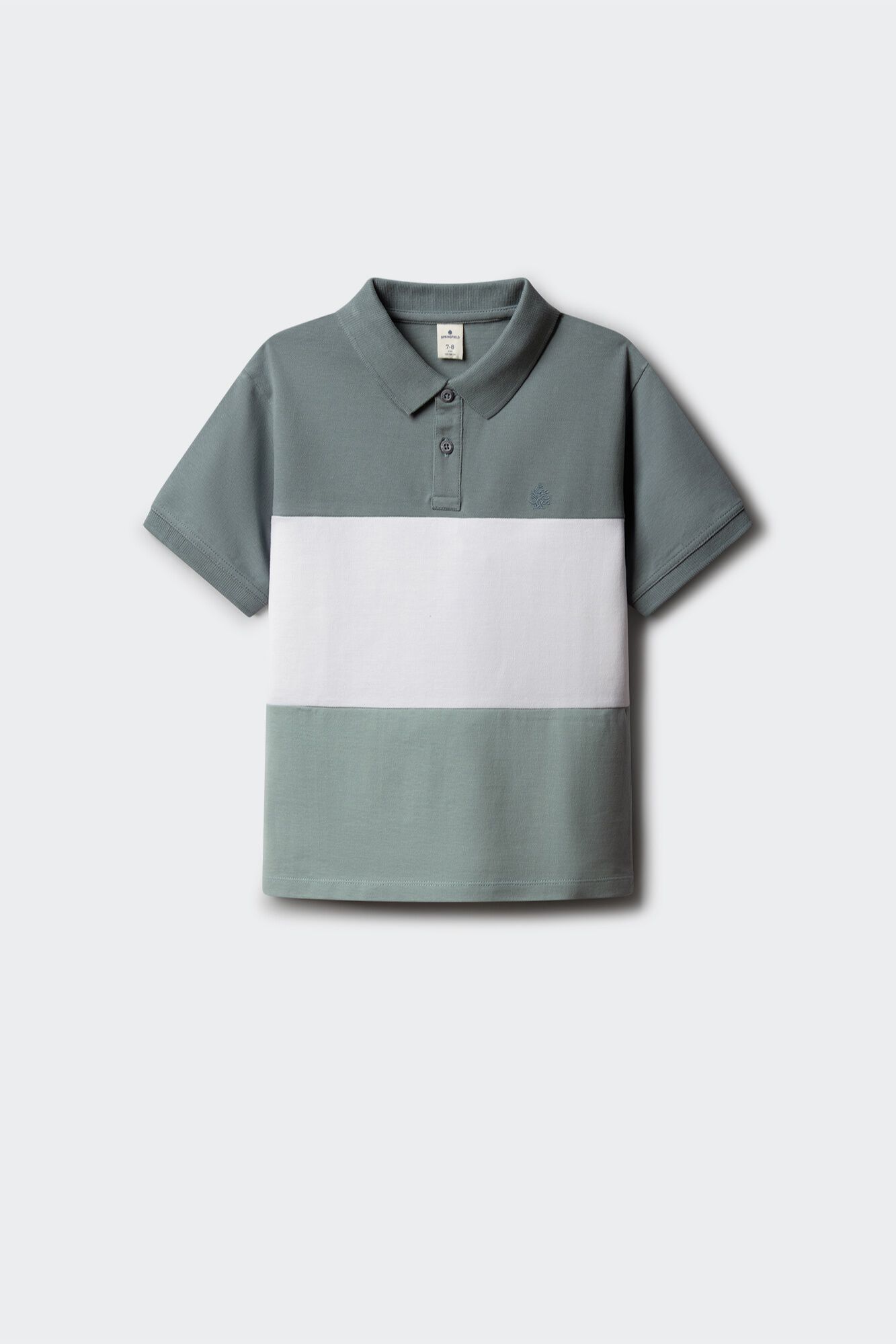 Springfield Kids Polo oxford cortado e cosido para menino