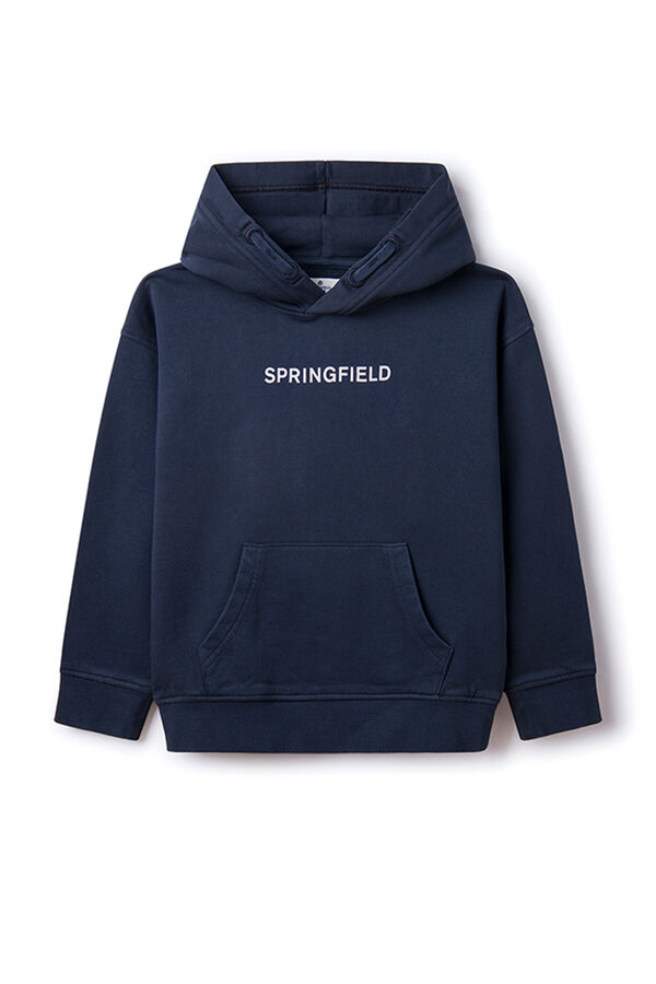 Springfield Sweatshirt capuz logo menino azul