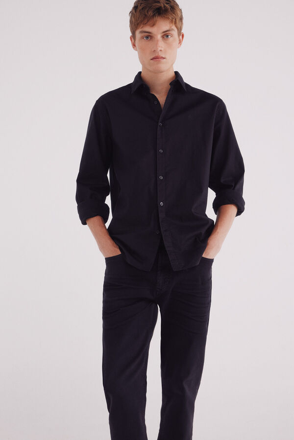 Springfield Slim fit 5-pocket trouser black