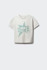 Springfield Kids T-shirt de manga curta summer tour menina cinzento