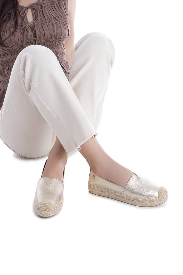 XTI Alpercata Plana Juta estampado