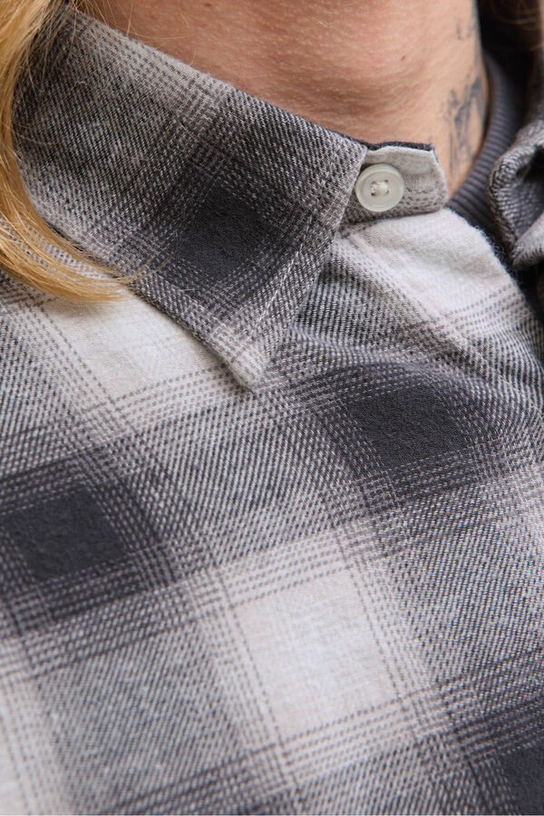 Jack & Jones Camisa xadrez preto
