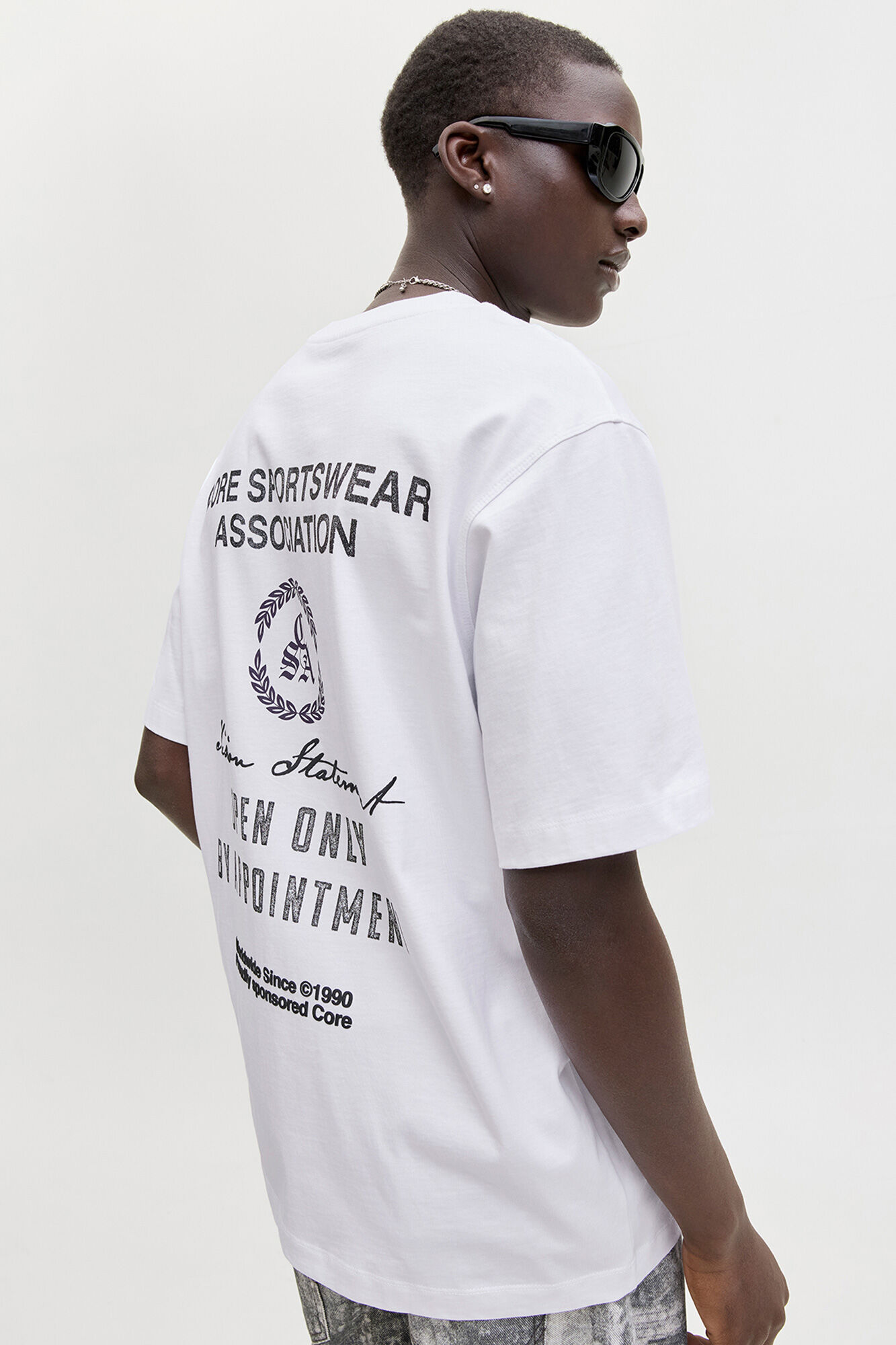 Jack & Jones T-shirt manga curta lavada