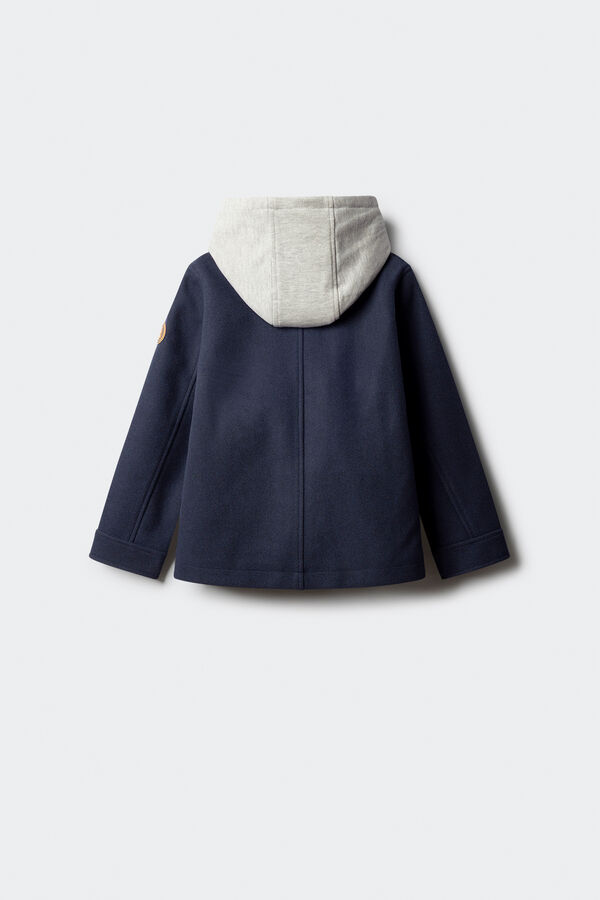 Springfield Kids Parka de tecido infantil azul