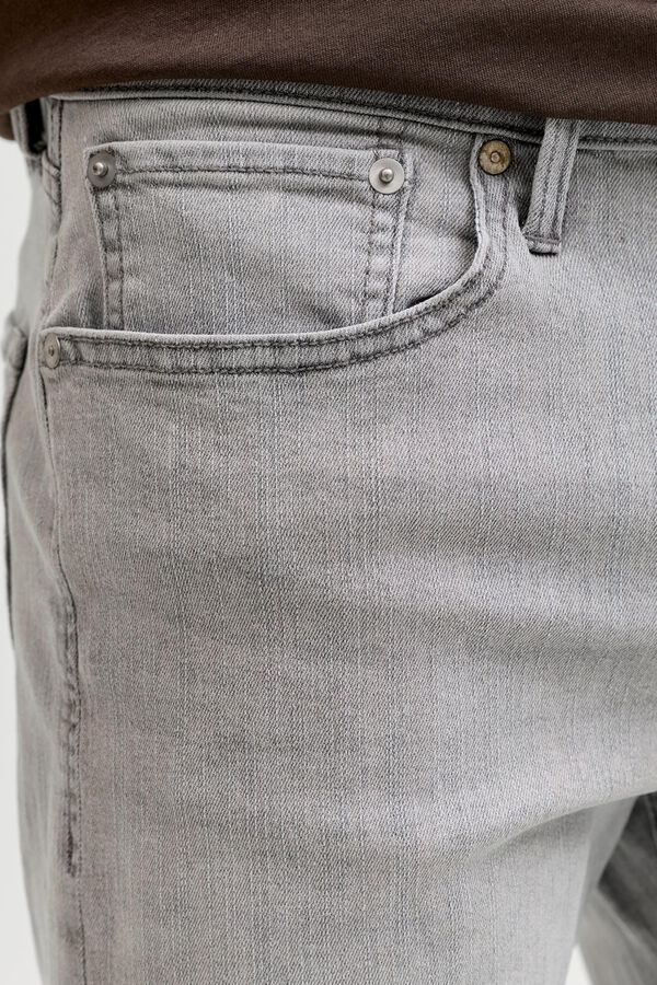 Jack & Jones Bermuda regular stone wash cinzento