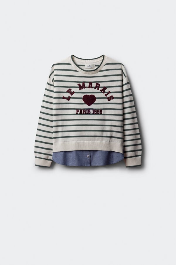 Springfield Kids Tricot Ml Marais menina verde