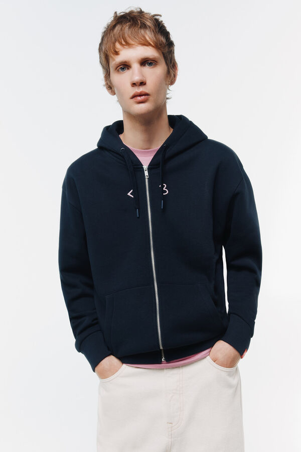 Springfield Sweatshirt Love Yourself azul