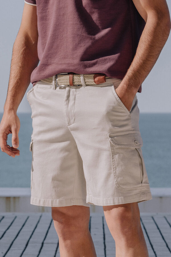 Celopman Bermuda Cargo Beige beige
