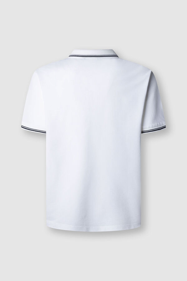 Pepe Jeans Polo manga curta branco