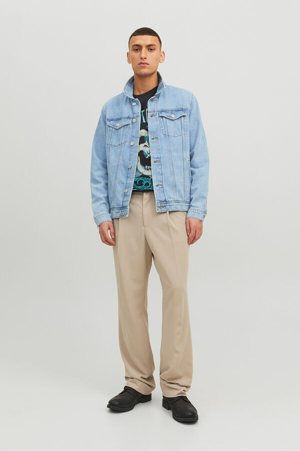 Jack & Jones Blusão denim  azul