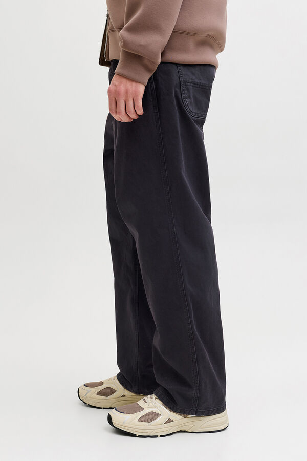 Jack & Jones Pantal&oacute;n baggy fit negro