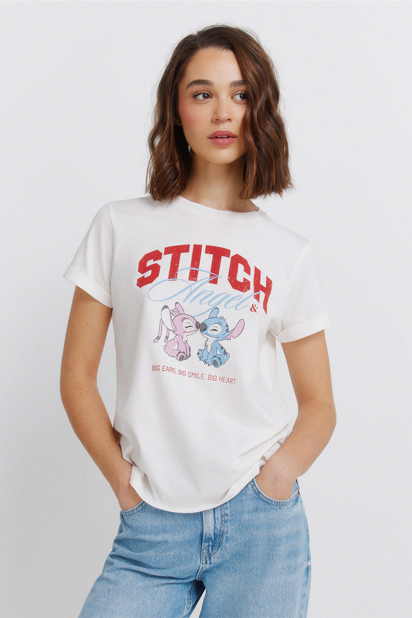 Springfield Camiseta manga corta dibujo