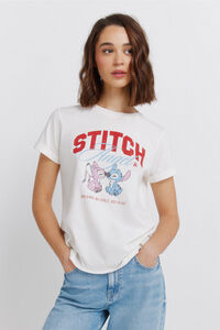 Springfield T-shirt de manga curta com desenho