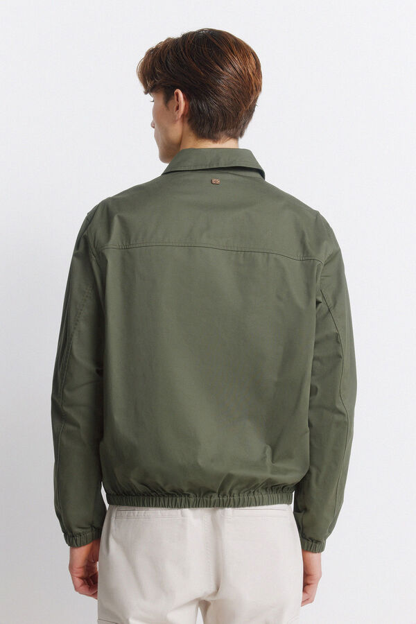 Springfield Blus&atilde;o leve em algod&atilde;o estampado