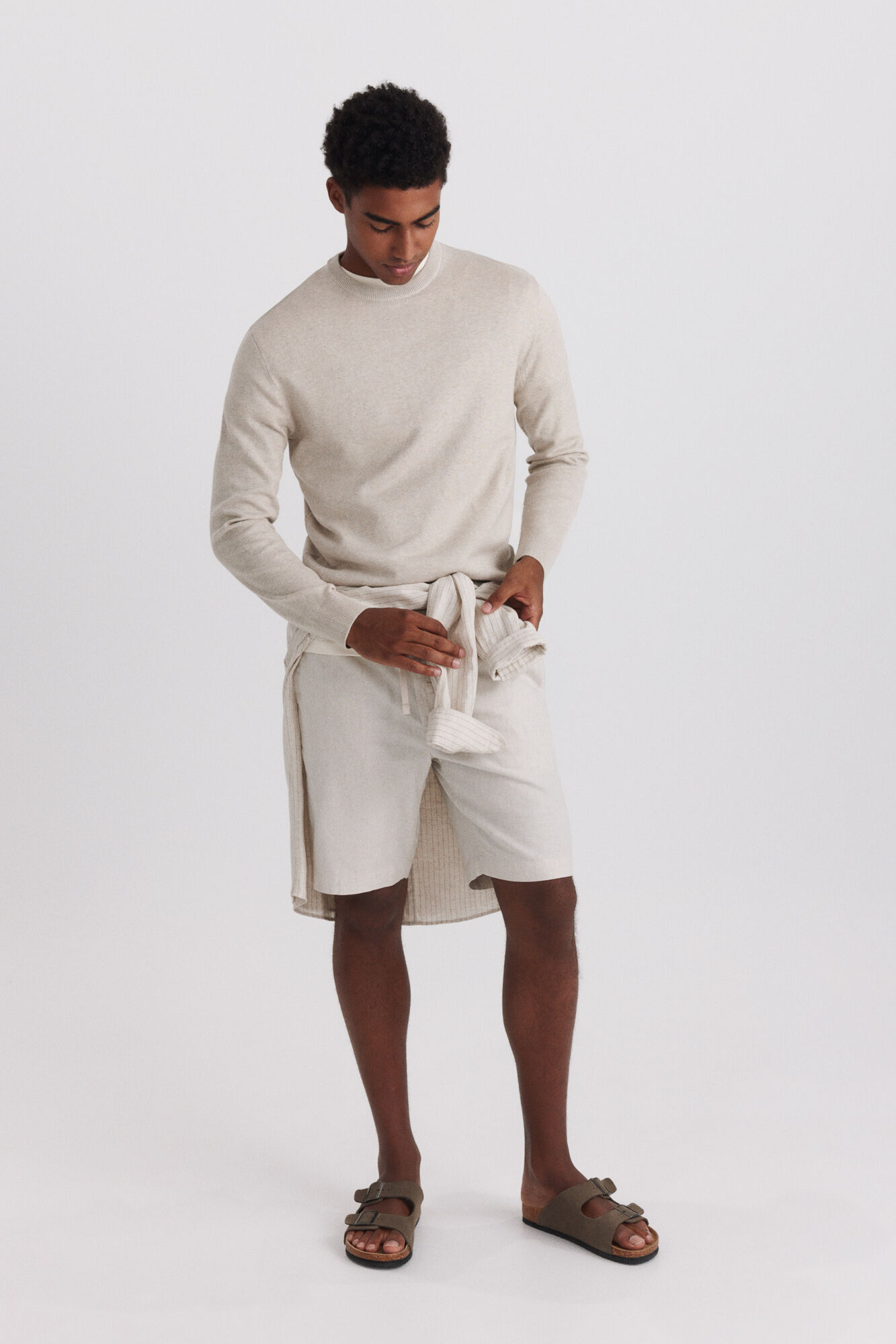Springfield Camisola b&aacute;sica gola redonda