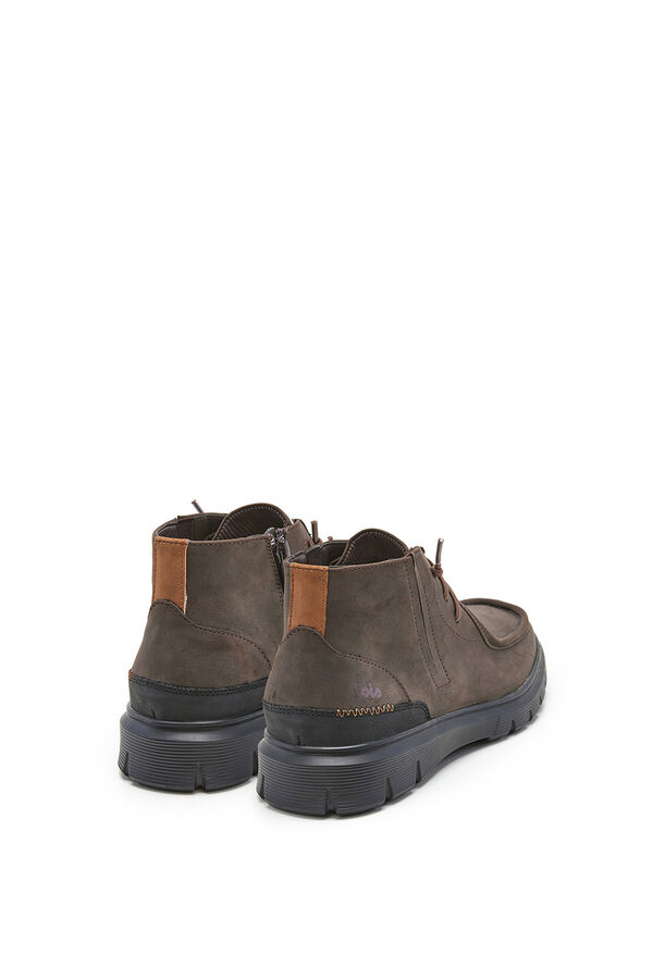 Lois Botas casual masculina Lois castanho