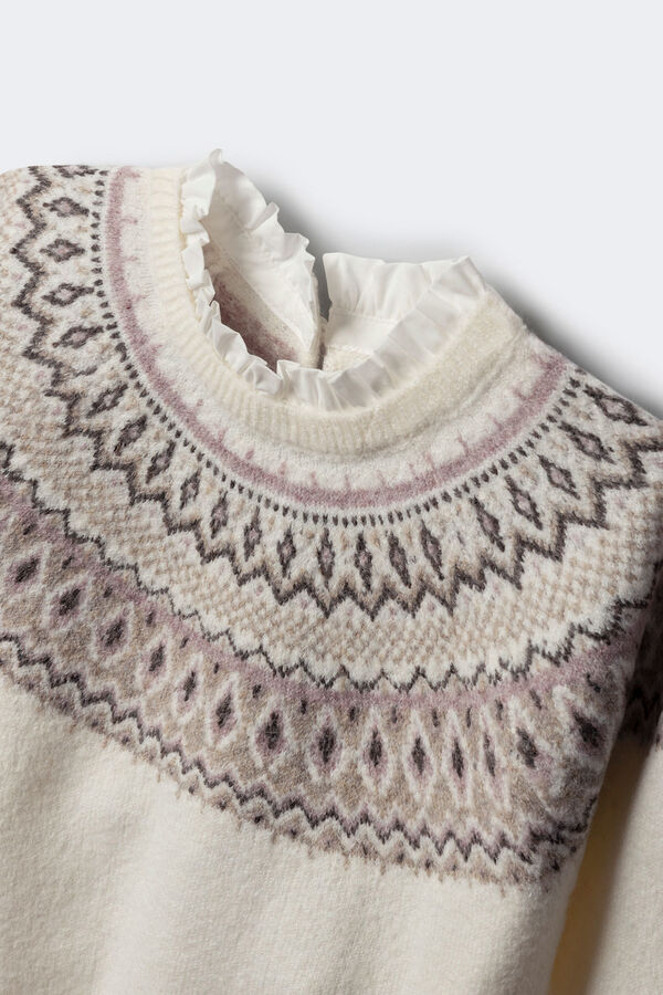 Springfield Kids Camisola grego para menina vison