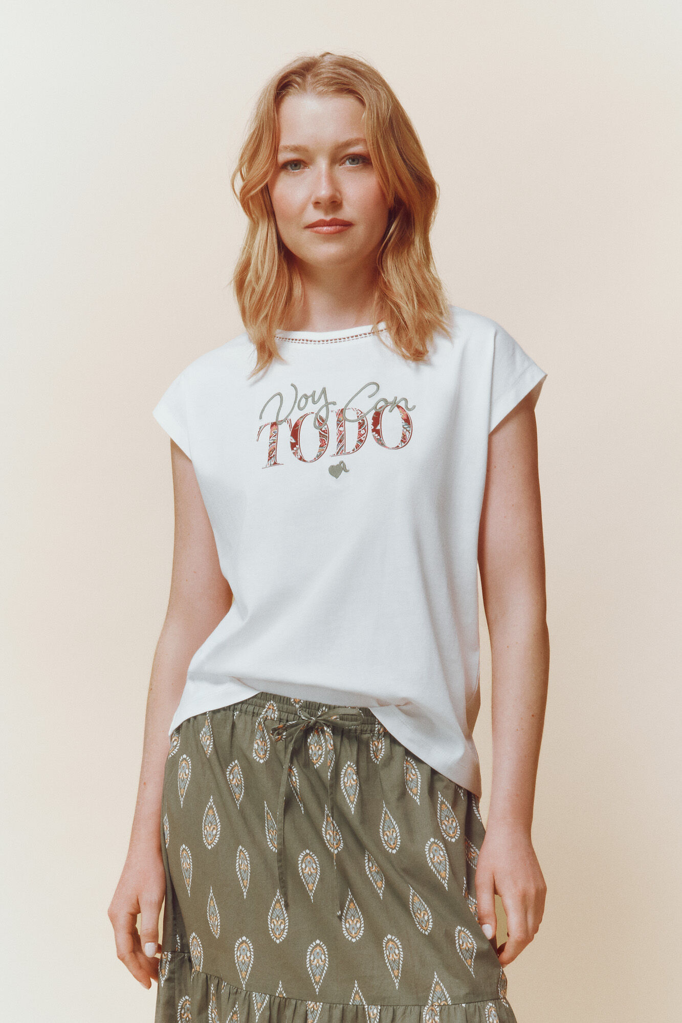 Springfield T-shirt "Vou com tudo"