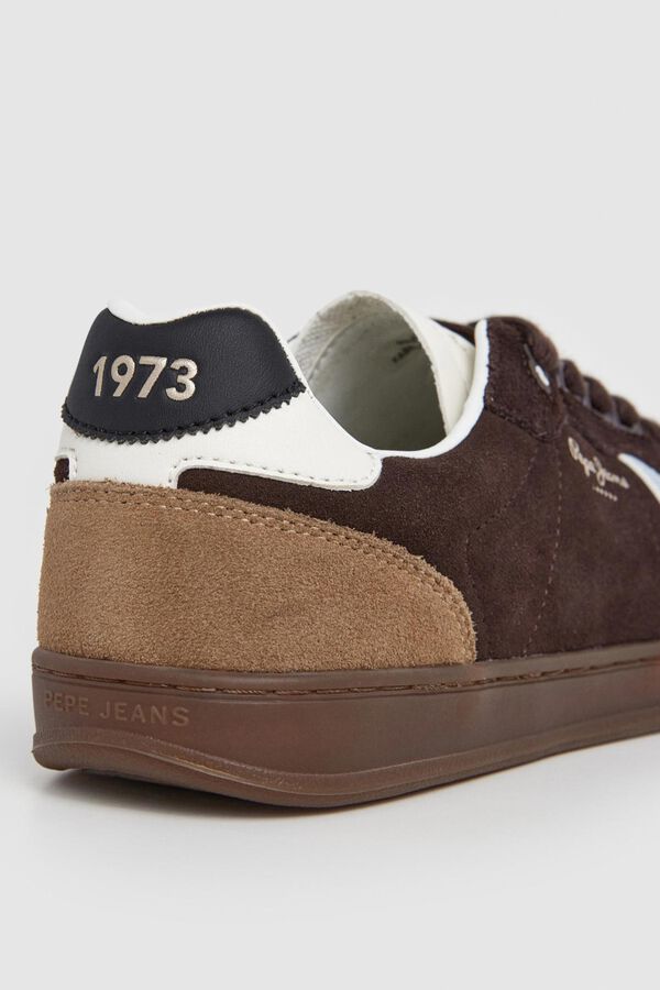 Pepe Jeans Zapatillas Ante Suela Cupsole marrón