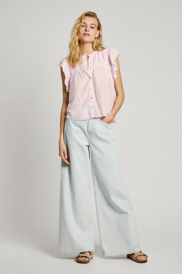 Pepe Jeans Blusa Diallo rosa