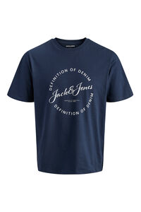 Jack & Jones PLUS T-shirt manga curta em algod&atilde;o