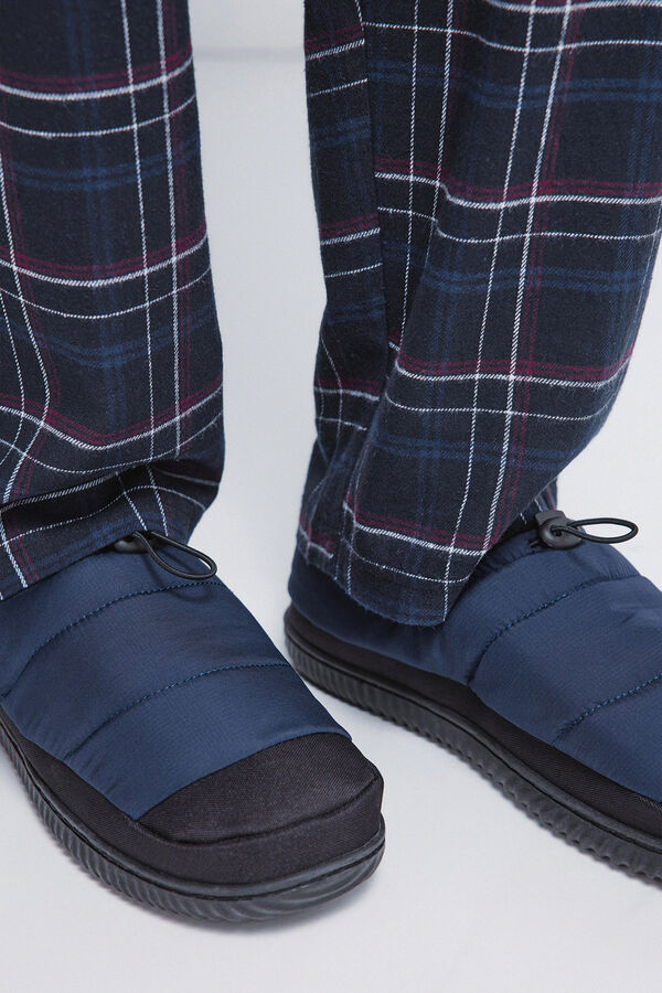 Springfield Zapatilla casa acolchada nylon azul