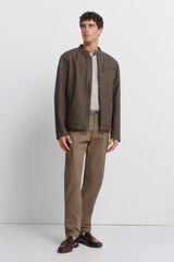 Springfield Cal&ccedil;as chino microestampado slim fit cru