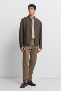 Springfield Cal&ccedil;as chino microestampado slim fit