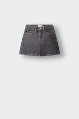 Springfield Kids Saia de ganga para menina preto