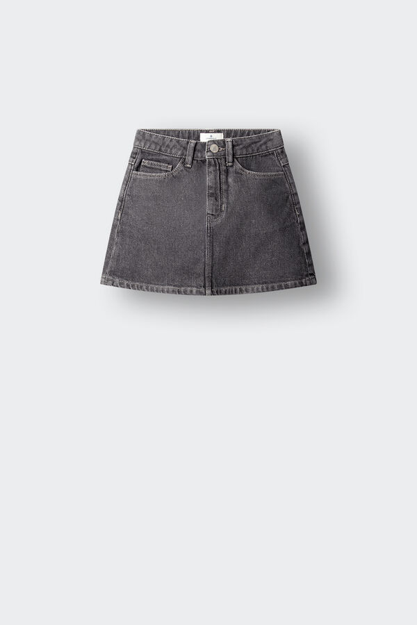 Springfield Kids Saia de ganga para menina preto