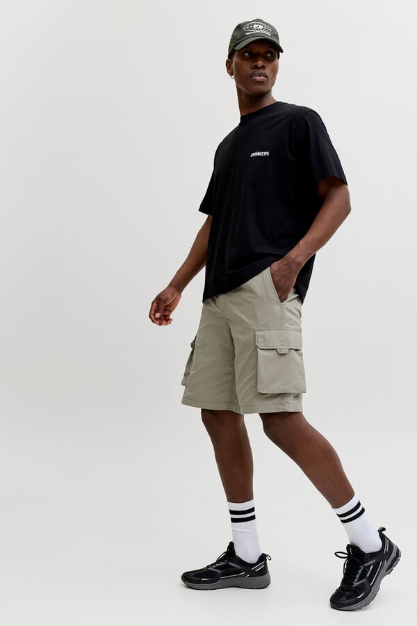 Jack & Jones Bermuda jogger cargo bege