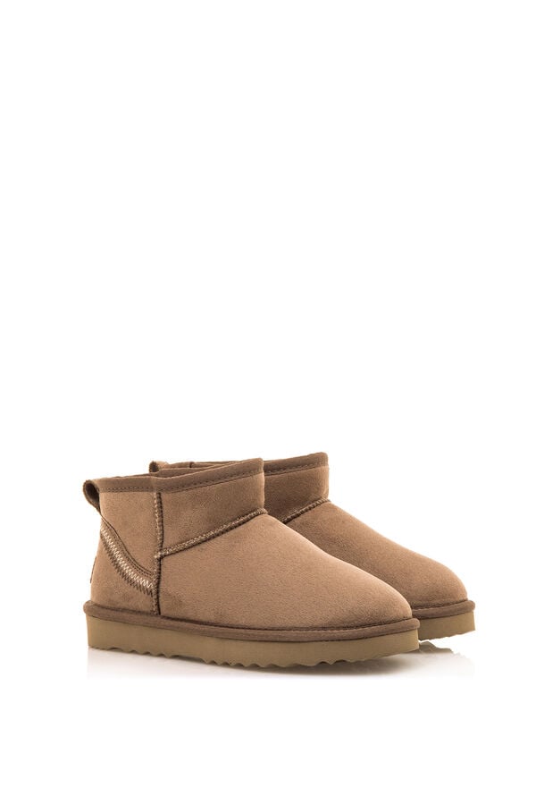 MTNG Botins Eira Flat bege