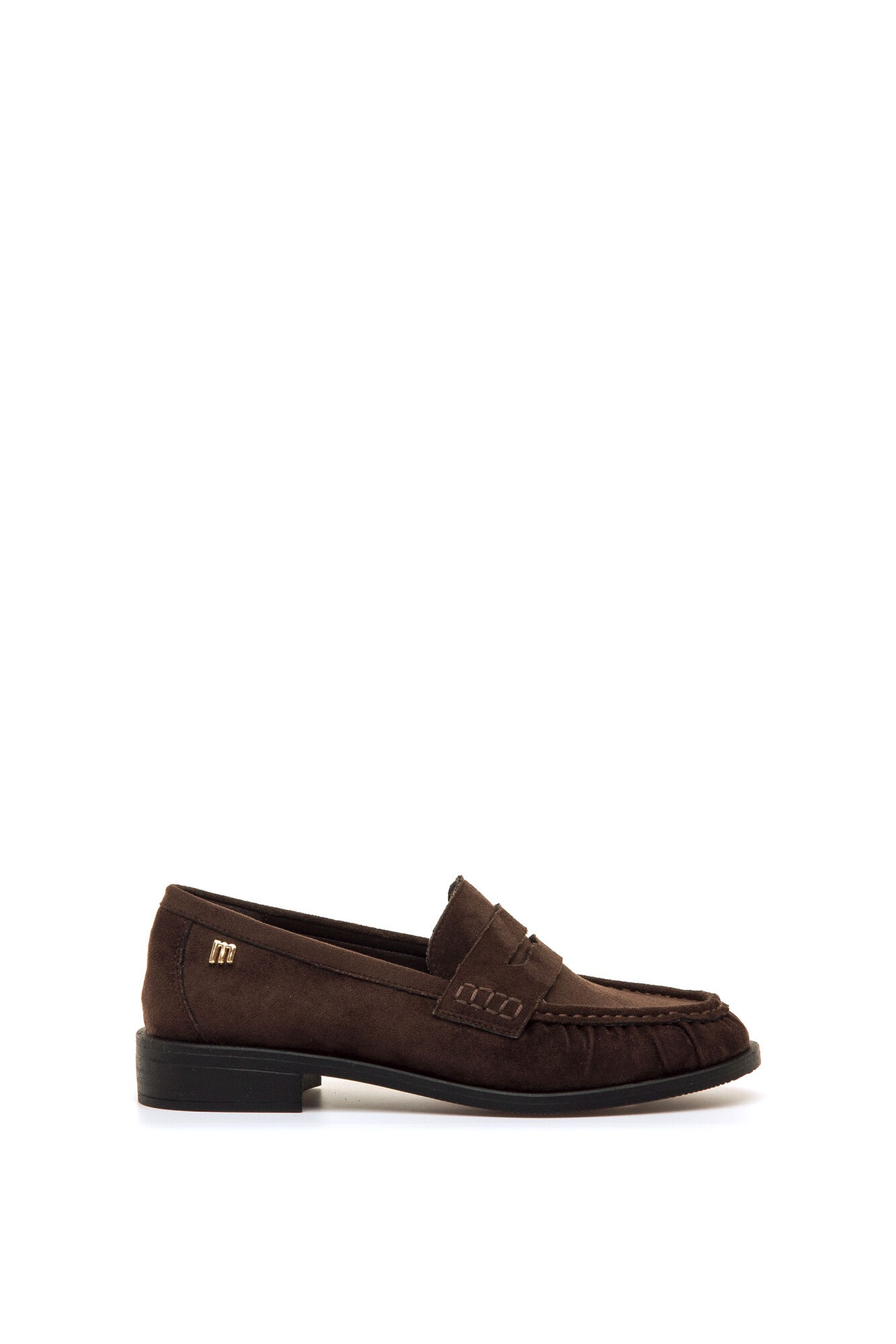 MTNG Botins tipo mocassim com sola rasa