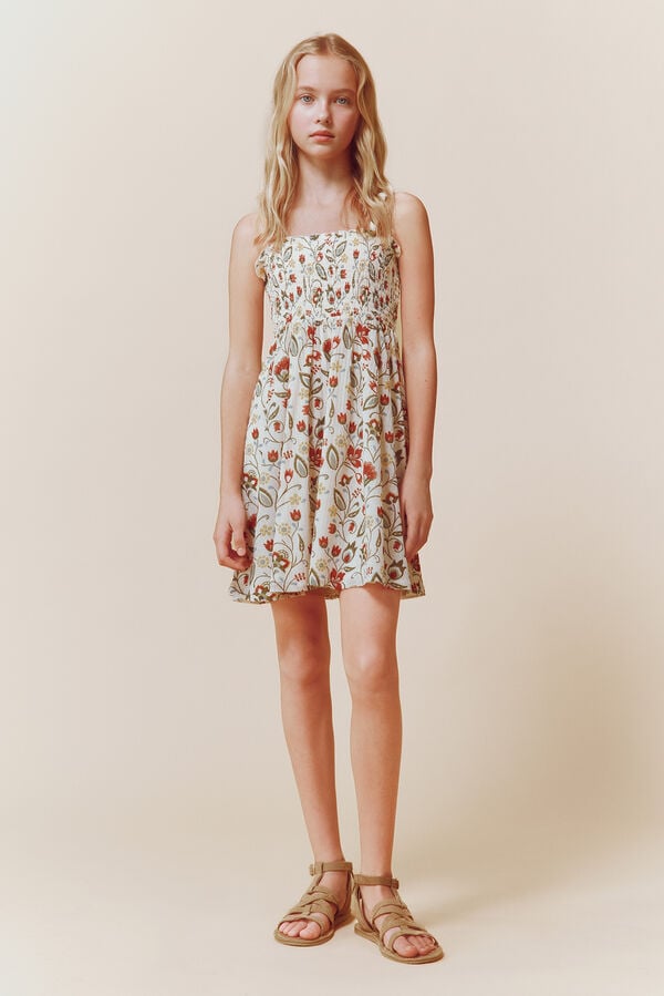 Springfield Kids La Graciosa dress beige