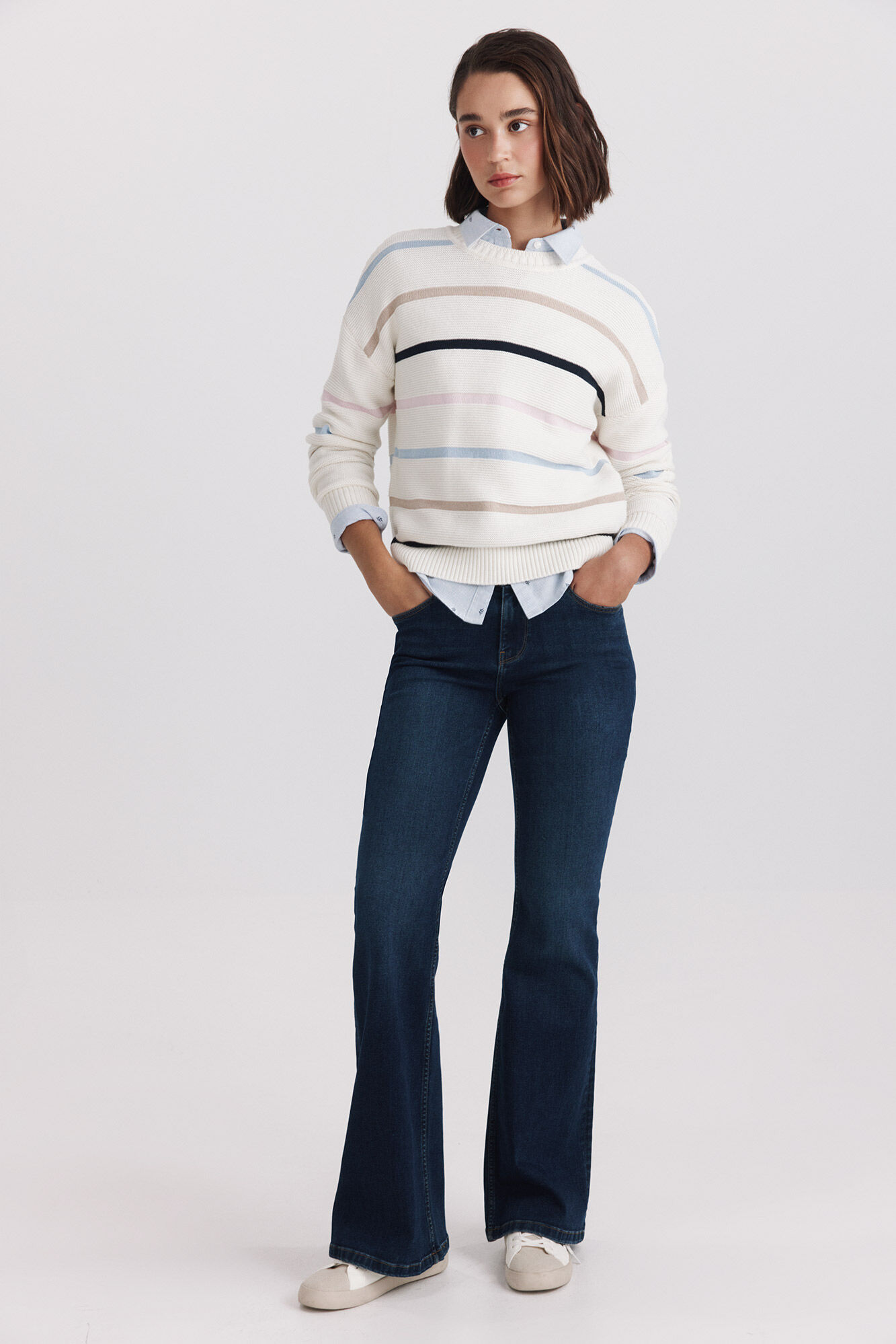 Springfield Camisola de riscas