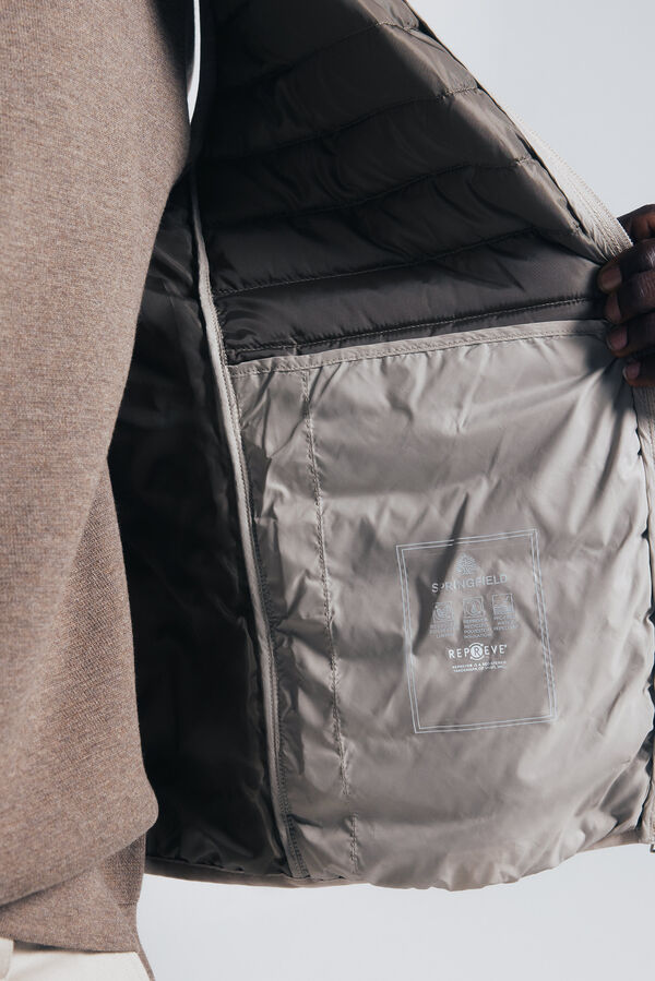 Springfield Colete acolchoado cru