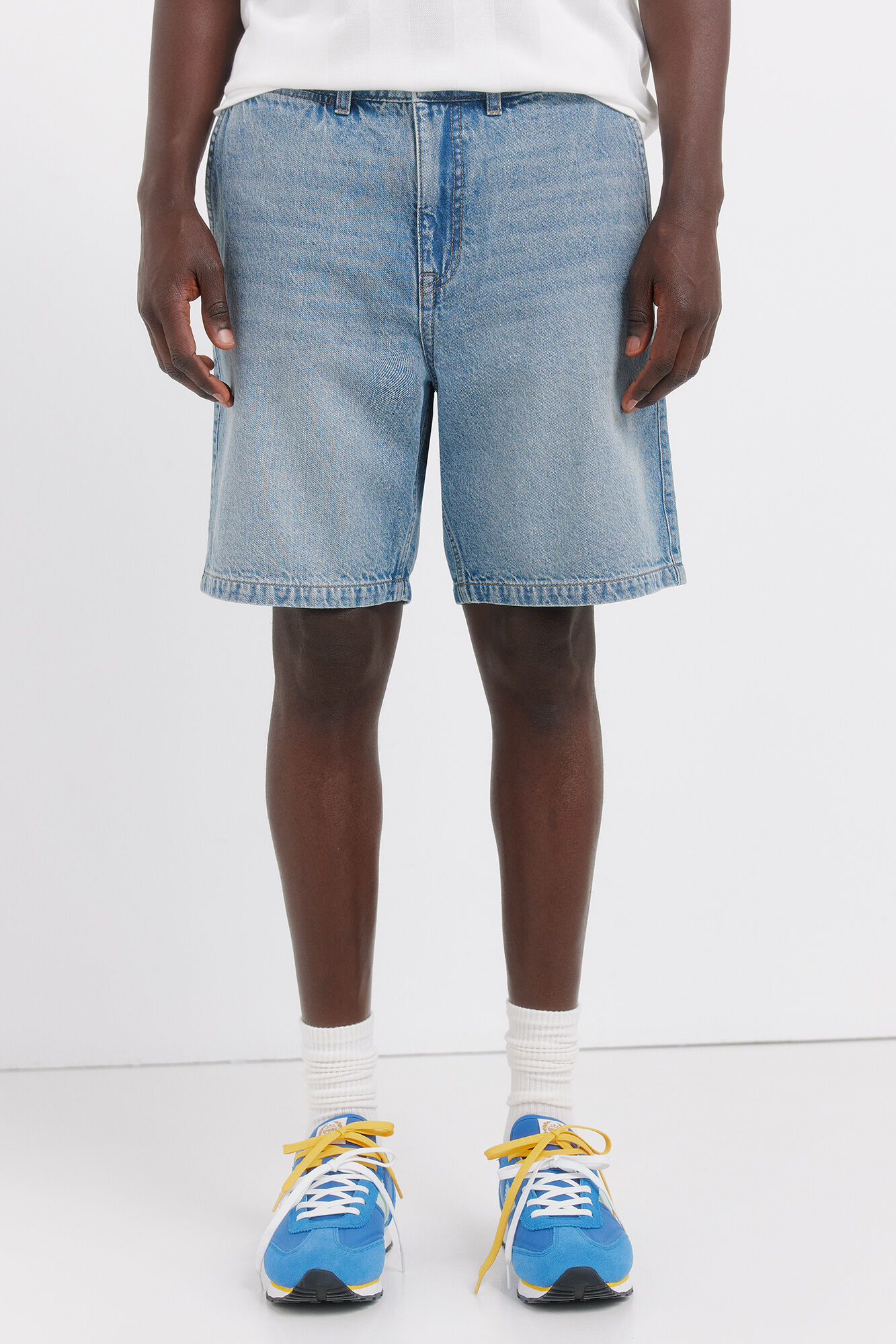 Springfield Bermudas chino de ganga straight fit