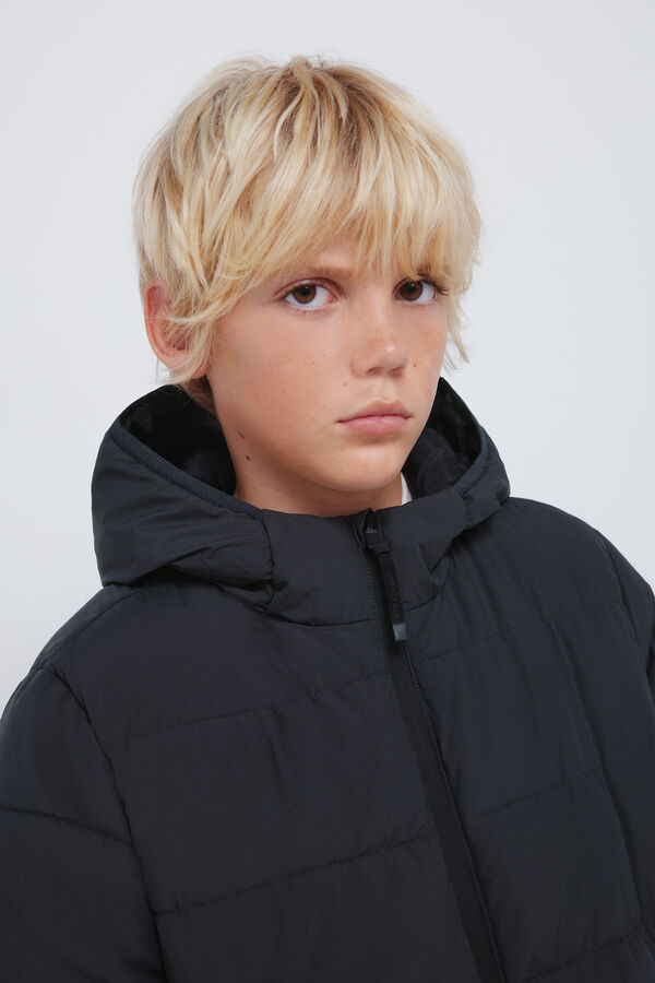 Springfield Kids Casaco acolchoada infantil preto