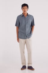 Springfield Pantalón chino ligero slim fit beige
