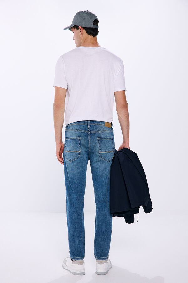 Springfield Jeans slim fit azul