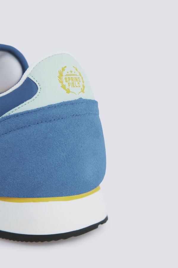 Springfield T&ecirc;nis de pele casual azul