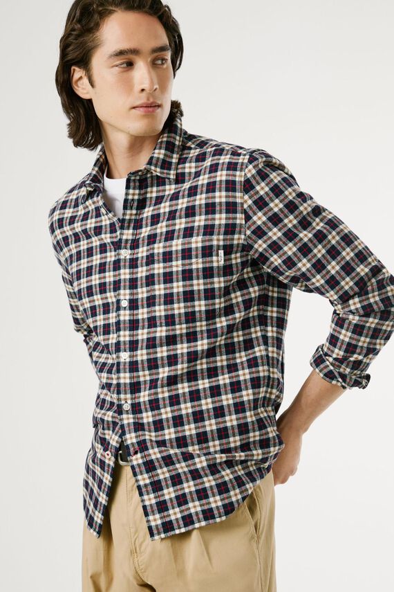 Camisa Cuadros Fit Regular
